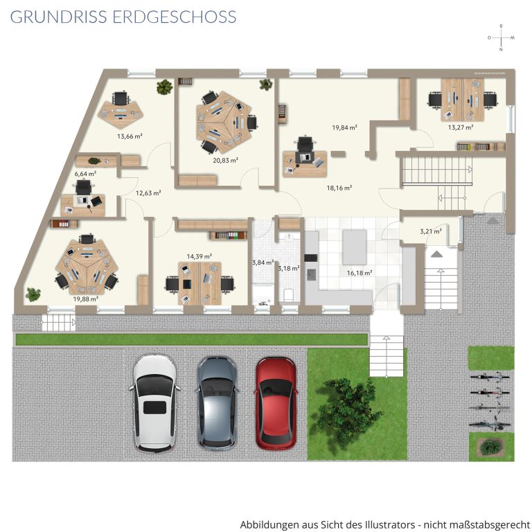 Veltrup Immobilien - Immobilienangebot - Schondorf am Ammersee - Sonstiges und Gewerbe - VIELSEITIG NUTZBARE PRAXIS ODER GEWERBEFLÄCHE IN ZENTRALER LAGE IN  SCHONDORF