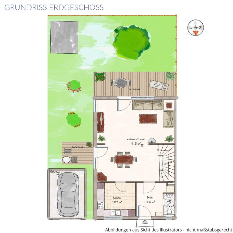 Veltrup Immobilien - Immobilienangebot - Greifenberg - Wohnen - VIELSEITIGE DOPPELHAUSHÄLFTE IN GREIFENBERG