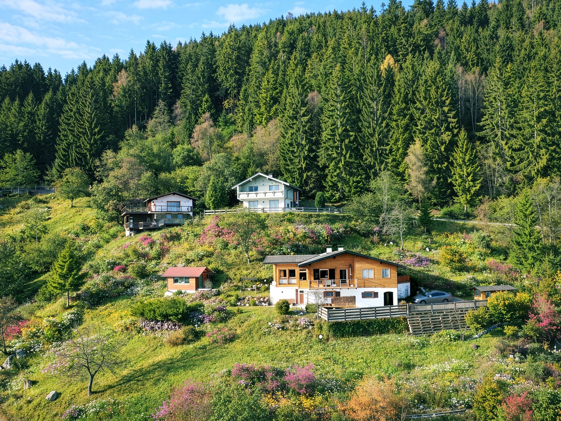 Veltrup Immobilien - Immobilienangebot - Herrsching - Wohnen - FASZINIERENDES SEEBLICK-DOMIZIL ÜBER DEM OSSIACHER SEE / GERLITZEN