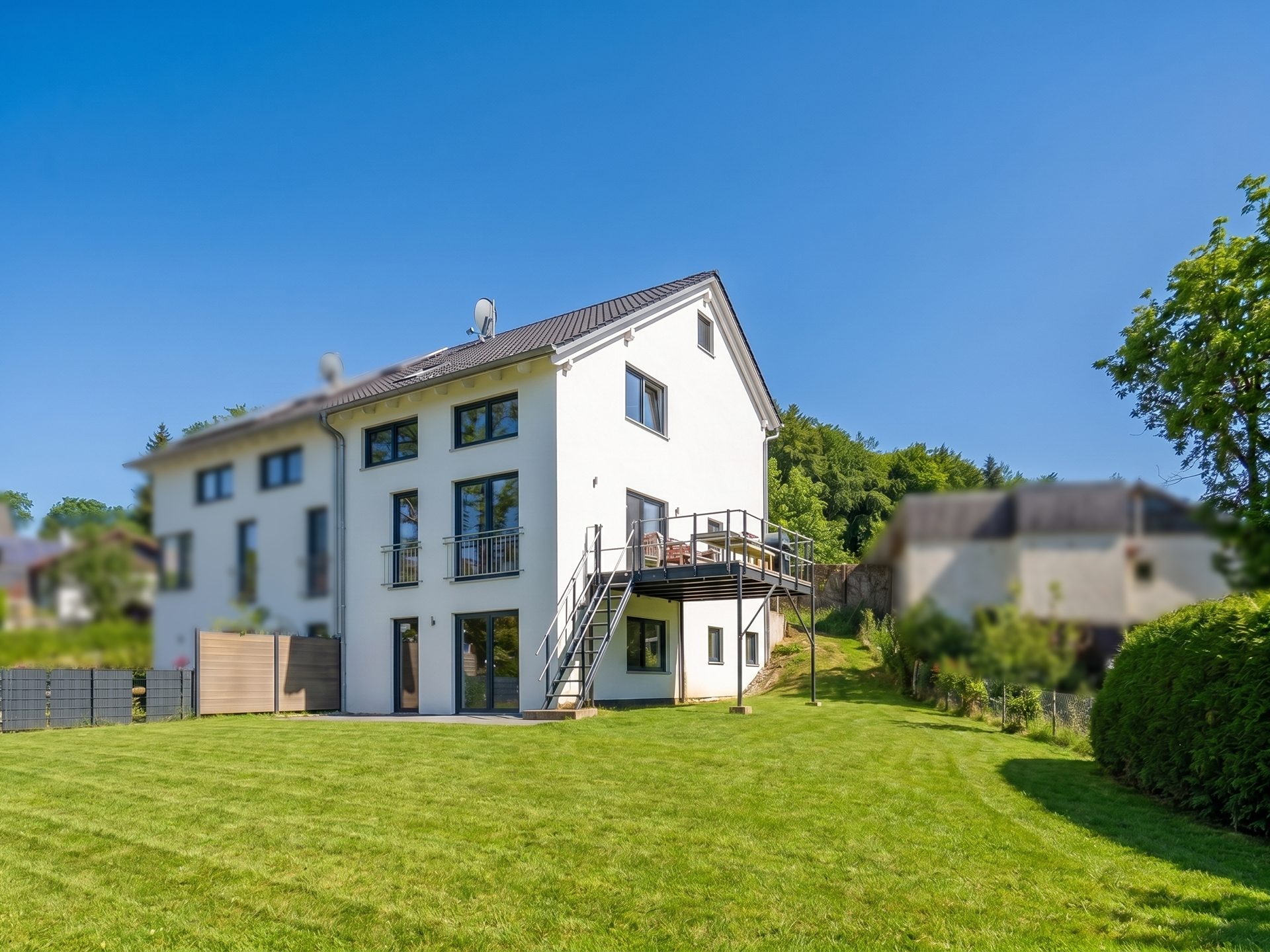Veltrup Immobilien - Immobilienangebot - Seefeld - Wohnen - WOHNEN MIT QUALITÄT: HOCHWERTIGE DOPPELHAUSHÄLFTE IN ORTSRANDLAGE