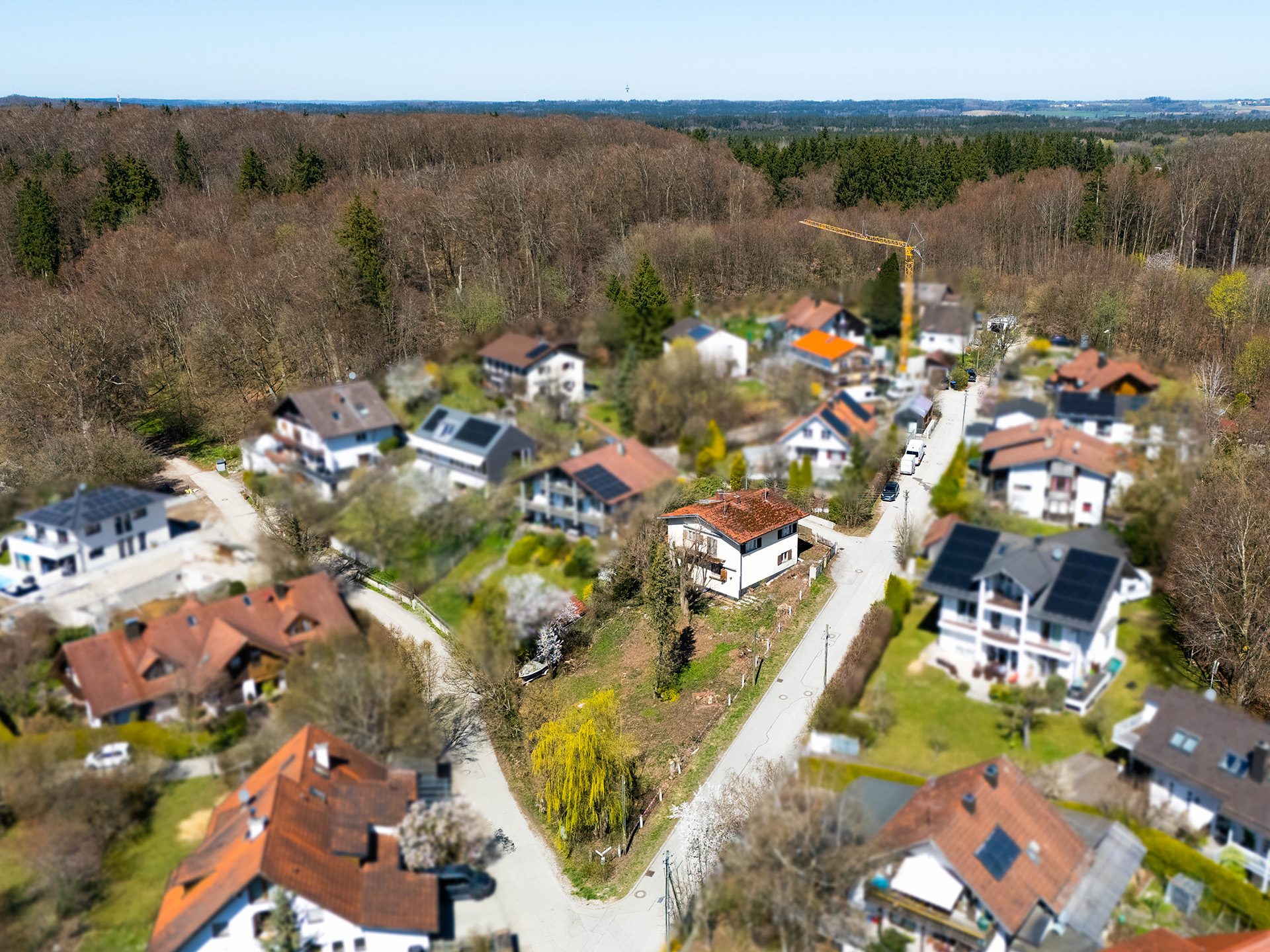 Veltrup Immobilien - Immobilienangebot - Weßling - Bauplätze - EIN PLATZ FÜR IHR ZUHAUSE: GROßFLÄCHIGES BAUGRUNDSTÜCK IN WESSLING
