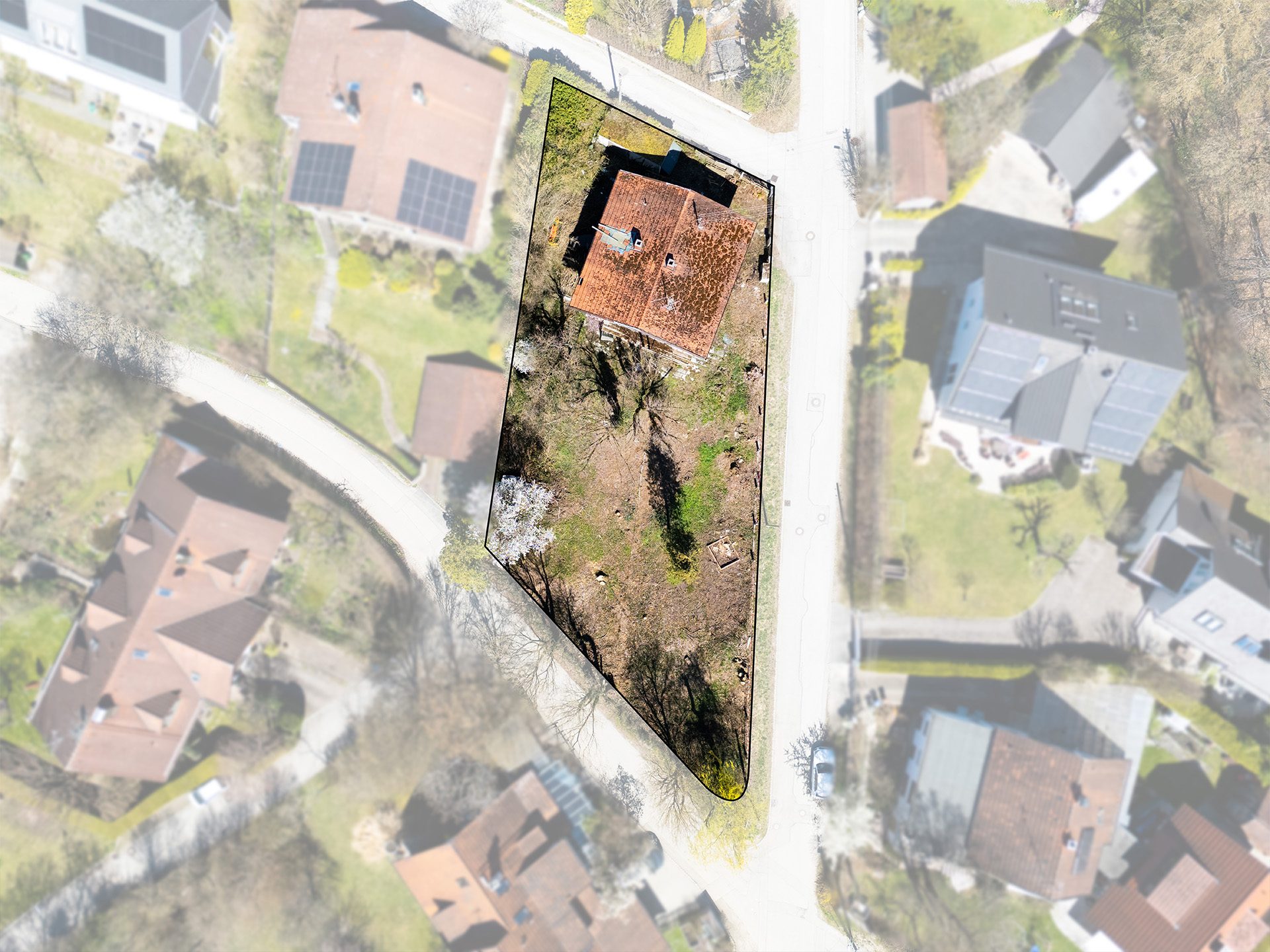 Veltrup Immobilien - Immobilienangebot - Weßling - Bauplätze - EIN PLATZ FÜR IHR ZUHAUSE: GROßFLÄCHIGES BAUGRUNDSTÜCK IN WESSLING