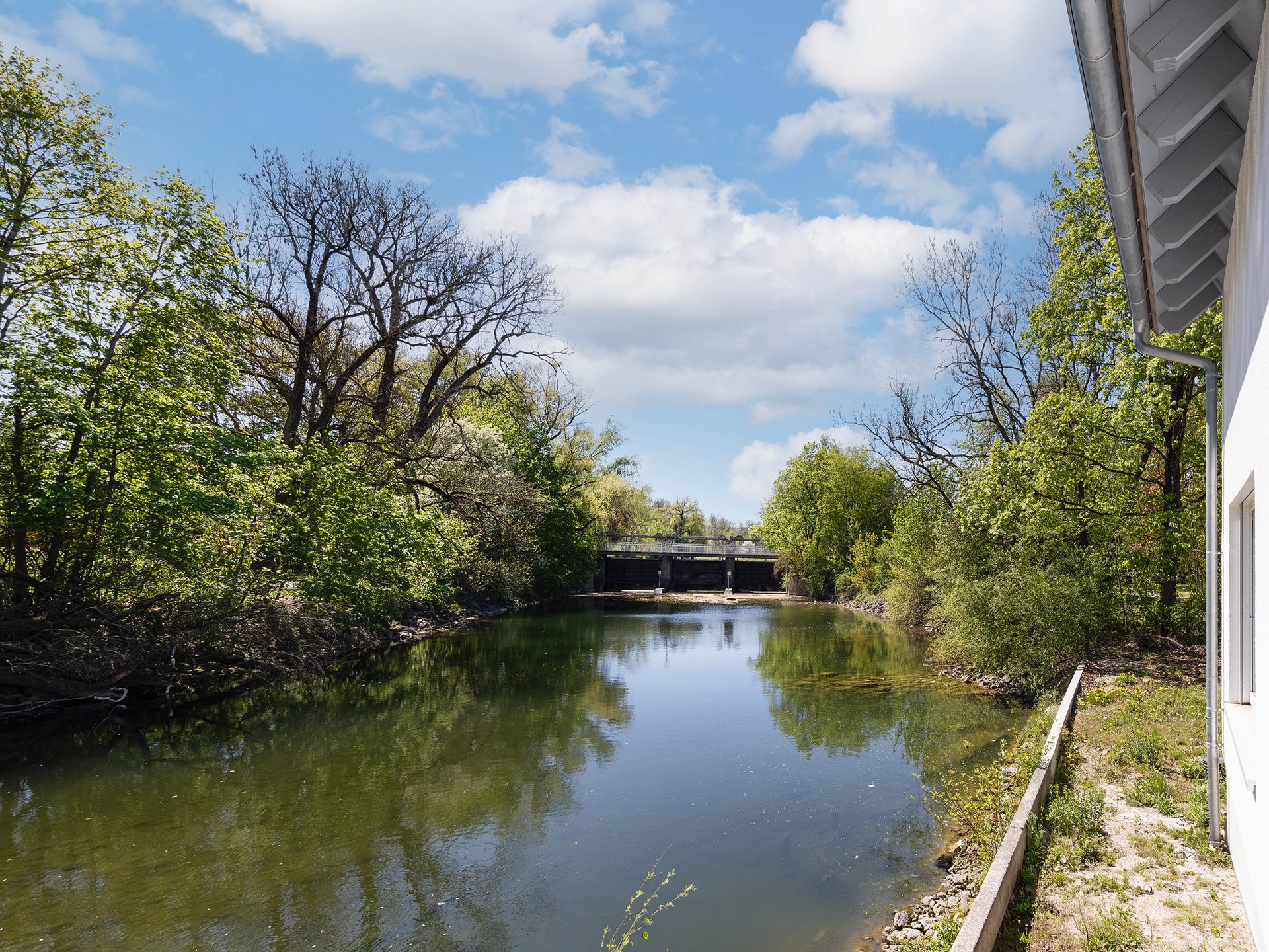 Veltrup Immobilien - Immobilienangebot - Fürstenfeldbruck - Wohnen - EINZIGARTIGES HAUS AN DER AMPER: MODERNES WOHNEN ÜBER HOCHWASSERNIVEAU