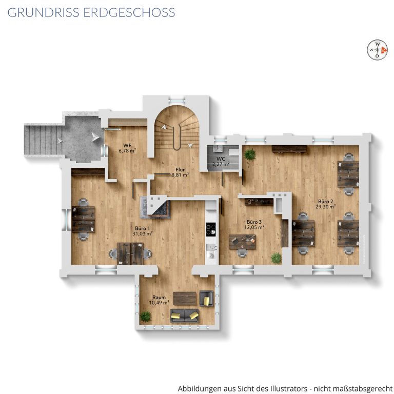 Veltrup Immobilien - Immobilienangebot - Diessen am Ammersee - Wohnen - STILVOLLES WOHNEN, REPRÄSENTATIVES ARBEITEN – VILLA MIT GESCHICHTE IM HERZEN VON DIESSEN AM AMMERSEE