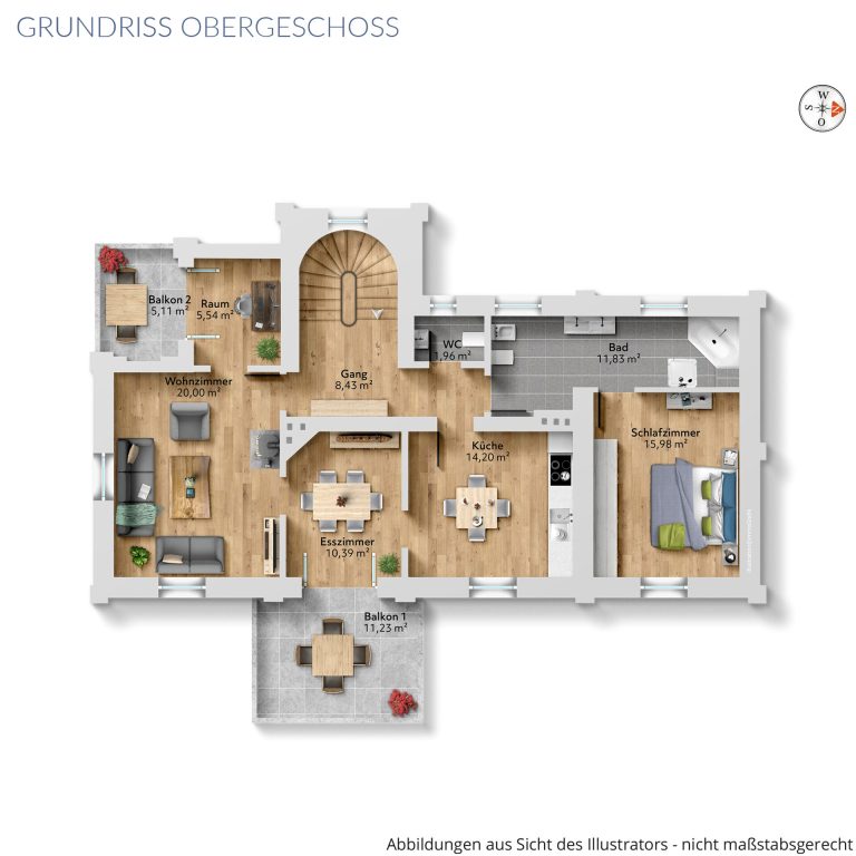 Veltrup Immobilien - Immobilienangebot - Diessen am Ammersee - Wohnen - STILVOLLES WOHNEN, REPRÄSENTATIVES ARBEITEN – VILLA MIT GESCHICHTE IM HERZEN VON DIESSEN AM AMMERSEE
