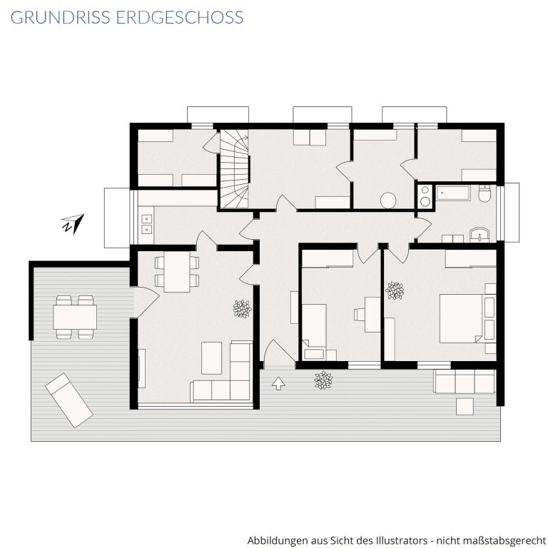 Veltrup Immobilien - Immobilienangebot - Seefeld - Wohnen - IHR ZUHAUSE IN SEEFELD: MIT SONNIGER LAGE UND VIEL POTENZIAL