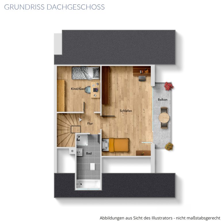 Veltrup Immobilien - Immobilienangebot - Puchheim - Wohnen - GROSSZÜGIGE DOPPELHAUSHÄLFTE IN PUCHHEIM MIT GARTEN UND PRIVATEM SCHWIMMWEIHERZUGANG