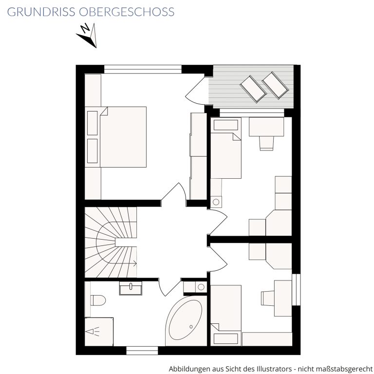Veltrup Immobilien - Immobilienangebot - Weßling - Wohnen - EIN HAUS, DAS PERSPEKTIVEN ÖFFNET:
DOPPELHAUSHÄLFTE MIT ANBAUMÖGLICHKEIT