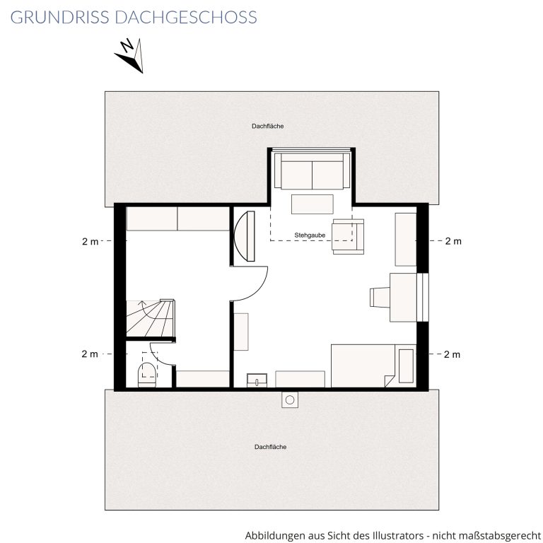 Veltrup Immobilien - Immobilienangebot - Weßling - Wohnen - EIN HAUS, DAS PERSPEKTIVEN ÖFFNET:
DOPPELHAUSHÄLFTE MIT ANBAUMÖGLICHKEIT
