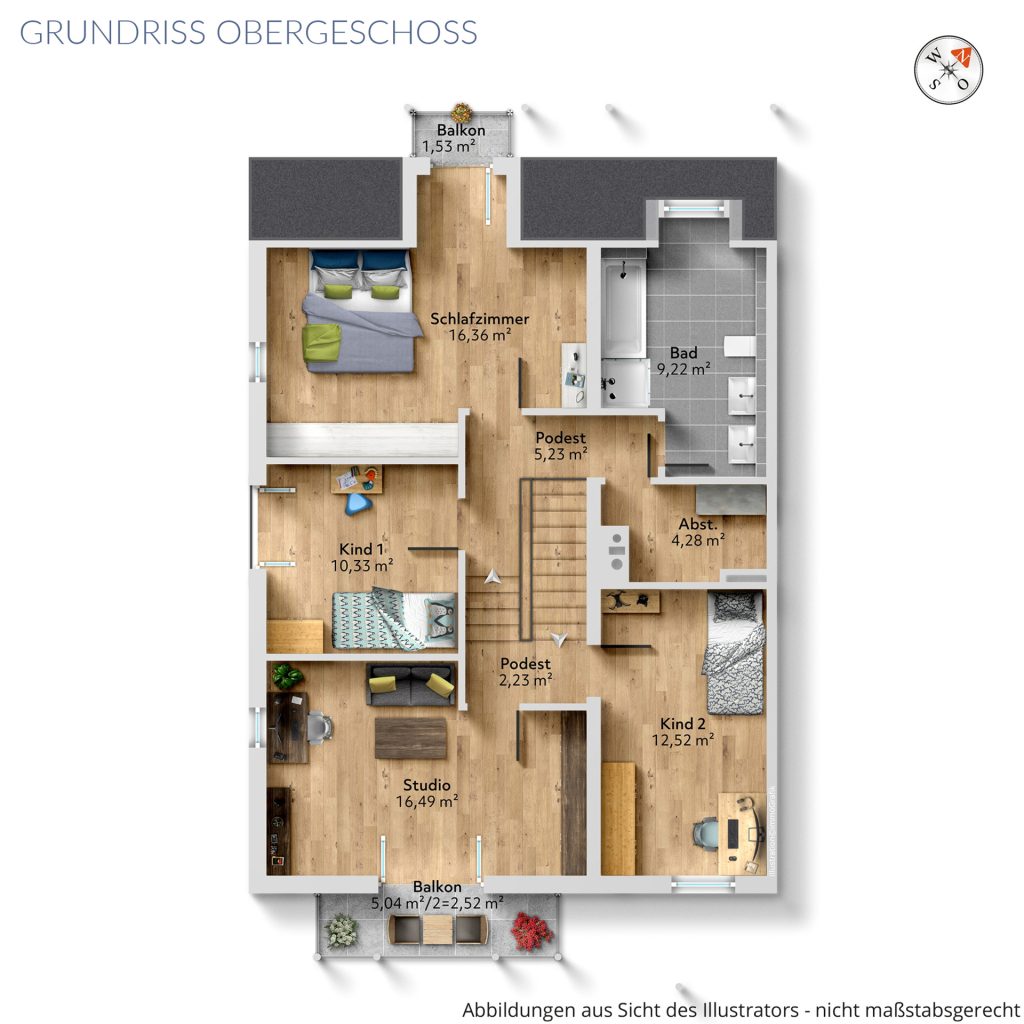 Veltrup Immobilien - Immobilienangebot - Greifenberg - Wohnen - SPLIT-LEVEL-ARCHITEKTUR MIT BESONDEREM WOHNGEFÜHL IM HERZEN VON GREIFENBERG