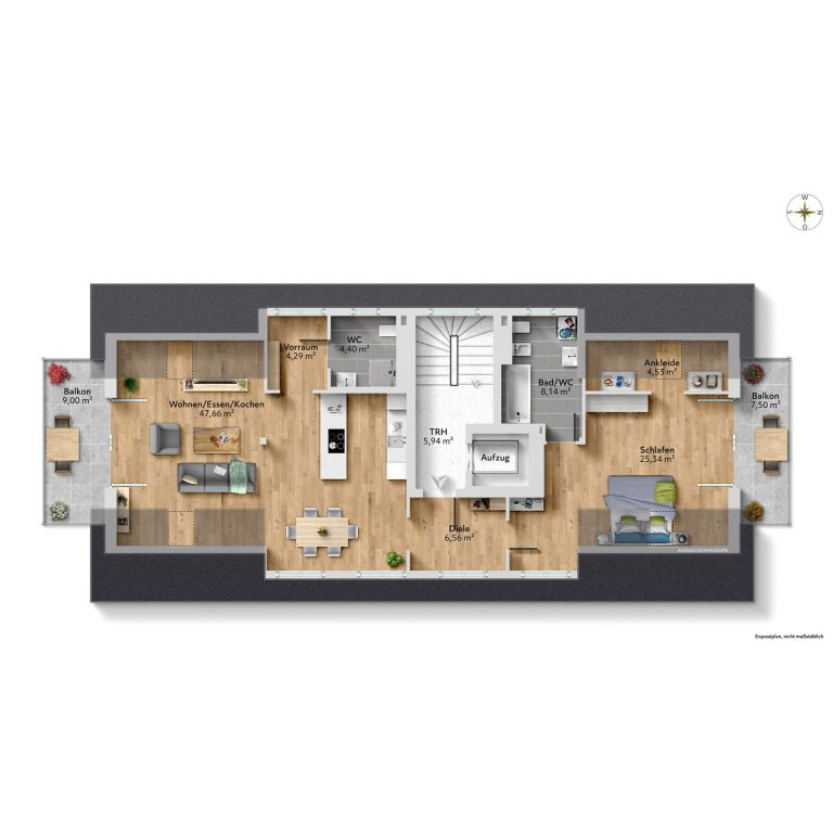 Veltrup Immobilien - Immobilienangebot - Schondorf am Ammersee - Wohnen - EXKLUSIVE DACHGESCHOSSWOHNUNG MIT LOFT-CHARAKTER IN SCHONDORF