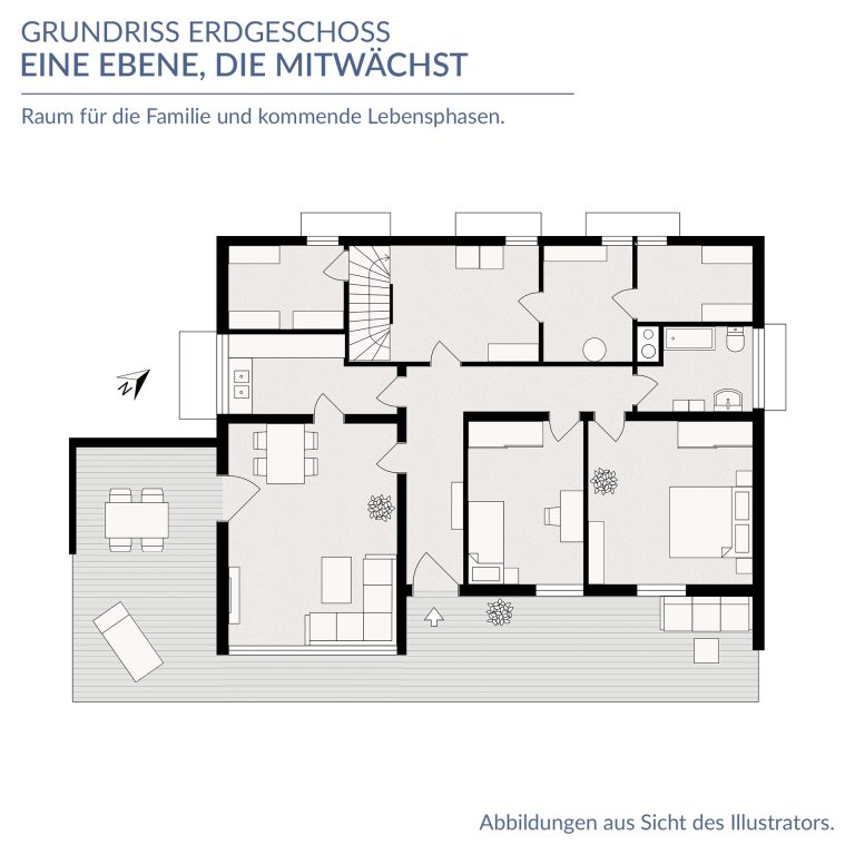 Veltrup Immobilien - Immobilienangebot - Seefeld - Wohnen - GROSSZÜGIGES HAUS MIT 2 WOHNEINHEITEN: 205 M² IN SEEFELD-HECHENDORF