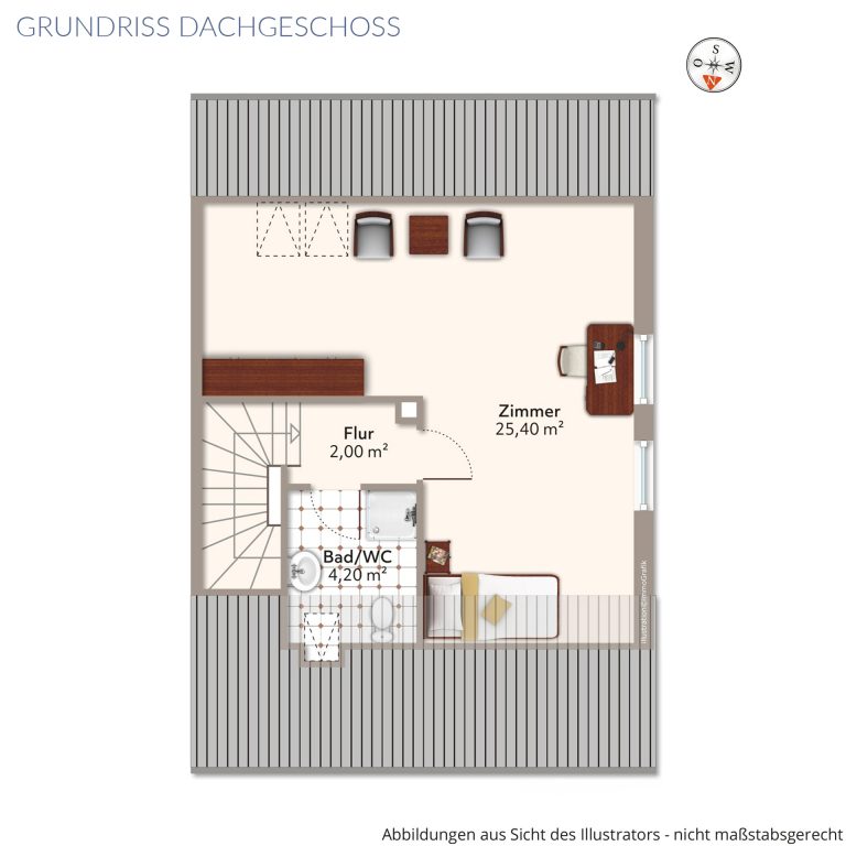 Veltrup Immobilien - Immobilienangebot - Fürstenfeldbruck - Wohnen - VIER EBENEN, VIELE MÖGLICHKEITEN - DOPPELHAUSHÄLFTE IN FÜRSTENFELDBRUCK