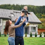 glückliche Familie