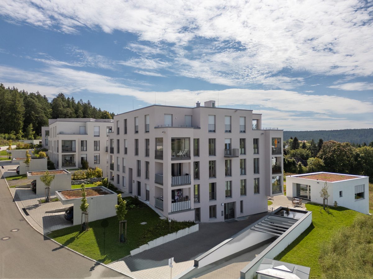 Immobilienangebot - Sankt Georgen im Schwarzwald - Wohnungen - Erstbezug: Betreutes Wohnen 3,5 Zimmer - in schöner Wohnlage von St. Georgen i. Schwarzwald