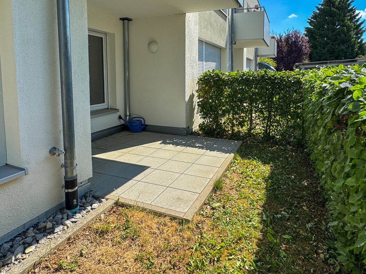 Immobilienangebot - Horb am Neckar / Nordstetten - Wohnungen - Betreuten Wohnen ab 60 Jahren: 2-Zimmer-Komfort-Erdgeschosswohnung in Horb-Nordstetten mit Terrasse