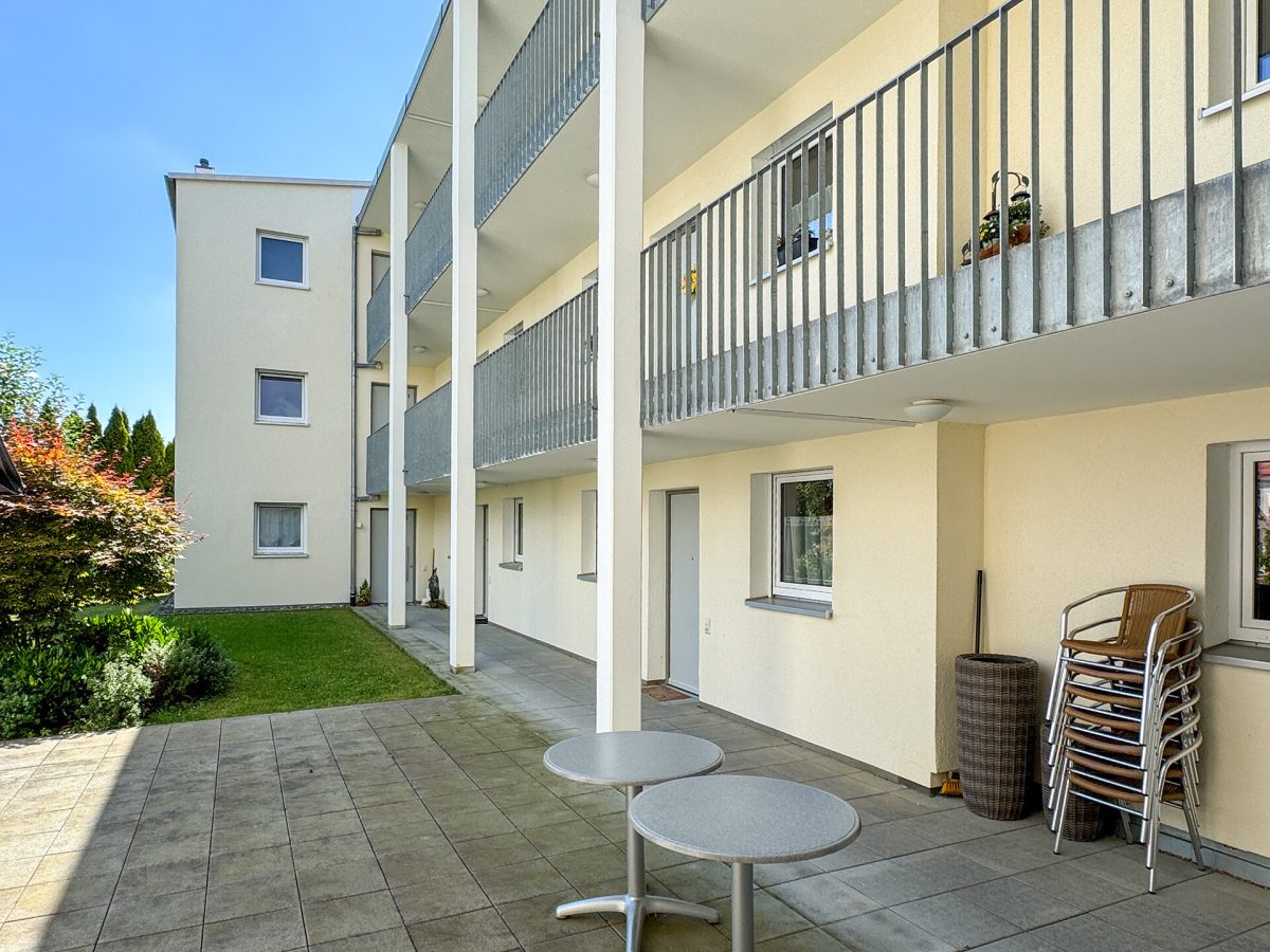 Immobilienangebot - Horb am Neckar / Nordstetten - Wohnungen - Betreuten Wohnen ab 60 Jahren: 2-Zimmer-Komfort-Erdgeschosswohnung in Horb-Nordstetten mit Terrasse