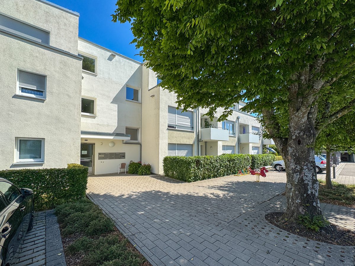 Immobilienangebot - Horb am Neckar / Nordstetten - Wohnungen - Betreuten Wohnen ab 60 Jahren: 2-Zimmer-Komfort-Erdgeschosswohnung in Horb-Nordstetten mit Terrasse