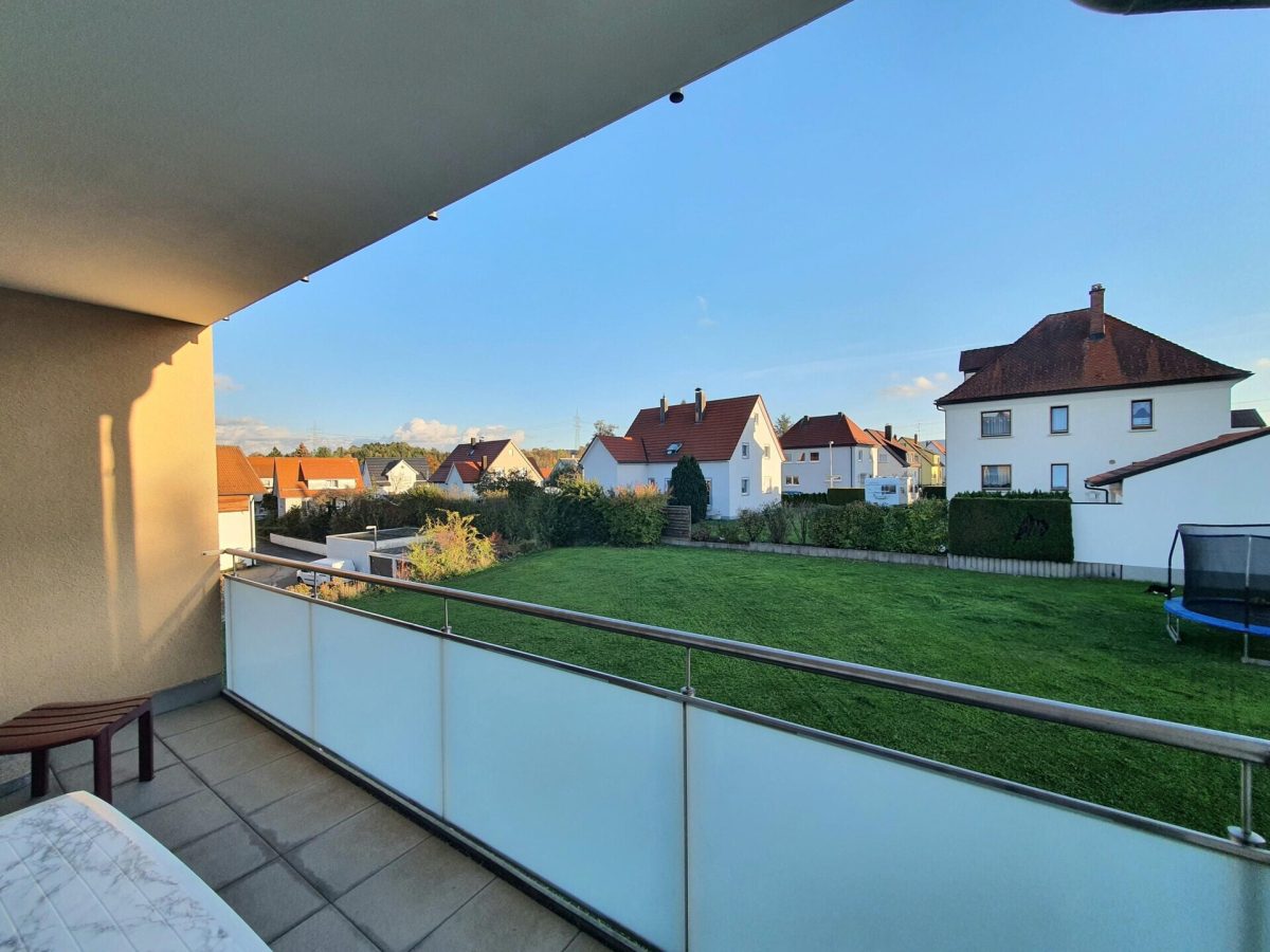 Immobilienangebot - Trossingen - Wohnungen - Moderne 3‑Zimmer‑Wohnung mit Süd‑Balkon und TG‑Stellplatz in ruhiger Wohnlage in Trossingen