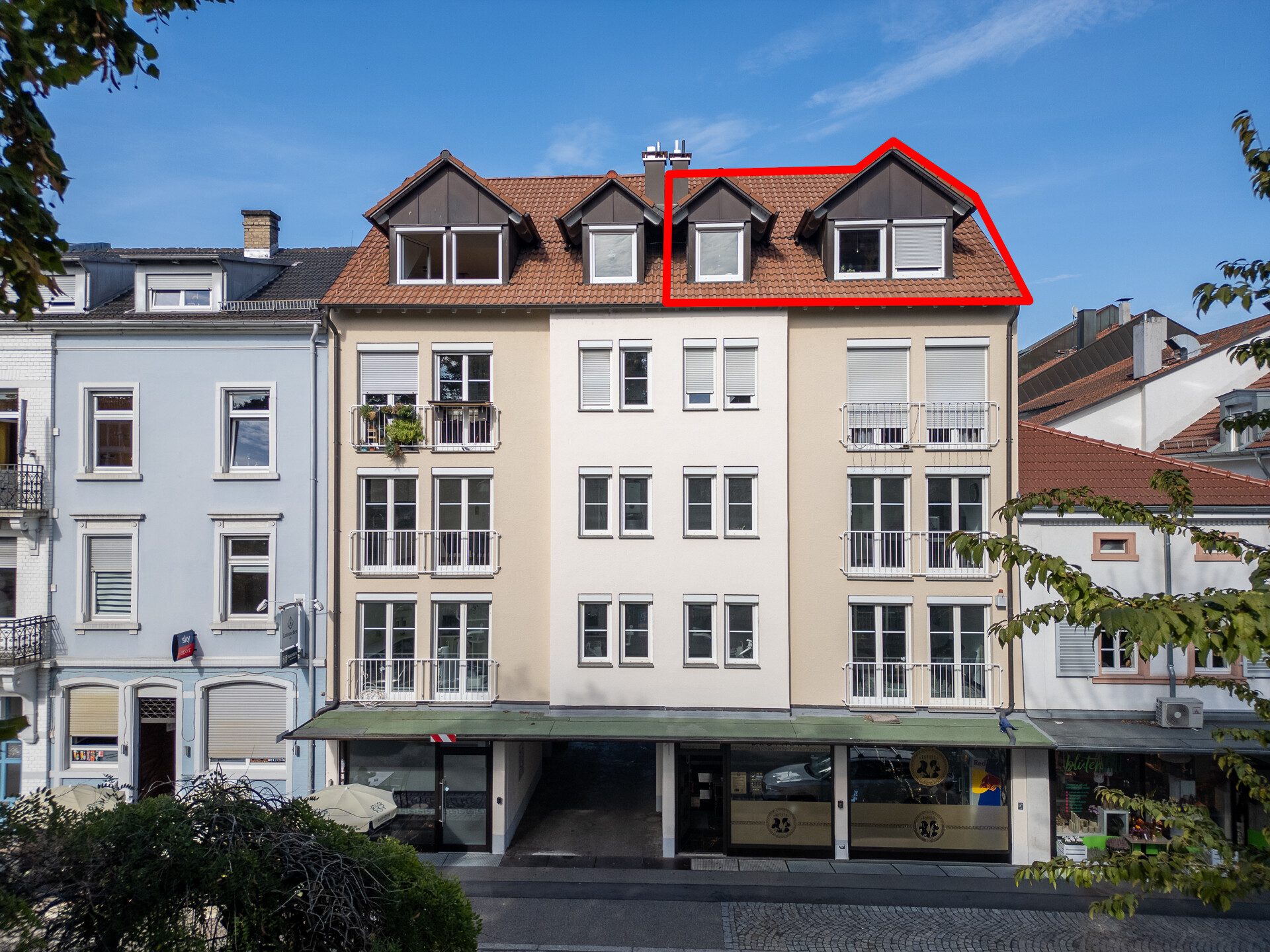 Immobilienangebot - Offenburg - Wohnungen - Vermietete 2-Zimmer-Dachgeschosswohnung in Offenburg – 5,8 % Bruttomietrendite