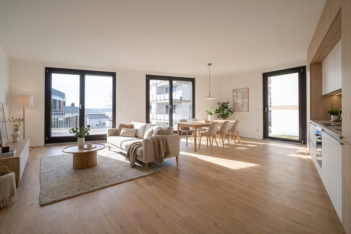 Immobilienangebot - Rottweil - Wohnungen - Neubau: Großzügige 4-Zimmer-Wohnung mit sonniger Dachterrasse zur Miete