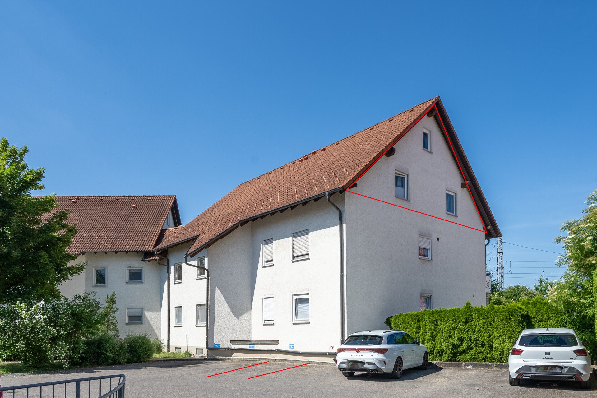 Immobilienangebot - Trossingen - Wohnungen - 3-Zimmer-Wohnung auf zwei Ebenen in Trossingen mit Loggia und Stellplatz