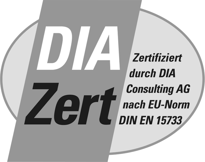DIAZert Zertifikat DIN EN 15733 | Immobilienmakler Karlsruhe | S-Immobilienpartner