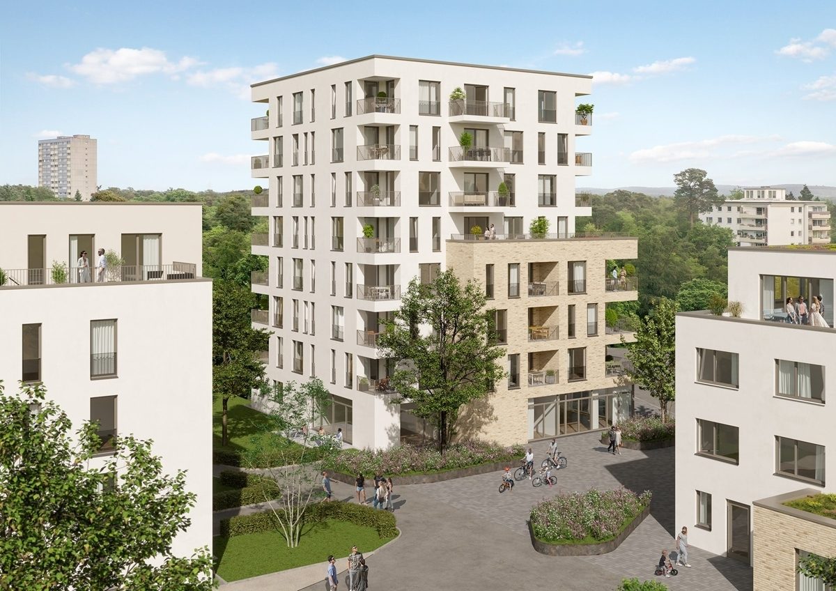 Immobilienangebot - Karlsruhe / Waldstadt - Rest & Gewerbe - Ihr neuer Standort in der Waldstadt: Hochwertige Gewerbefläche für soziale Einrichtung im Neubau