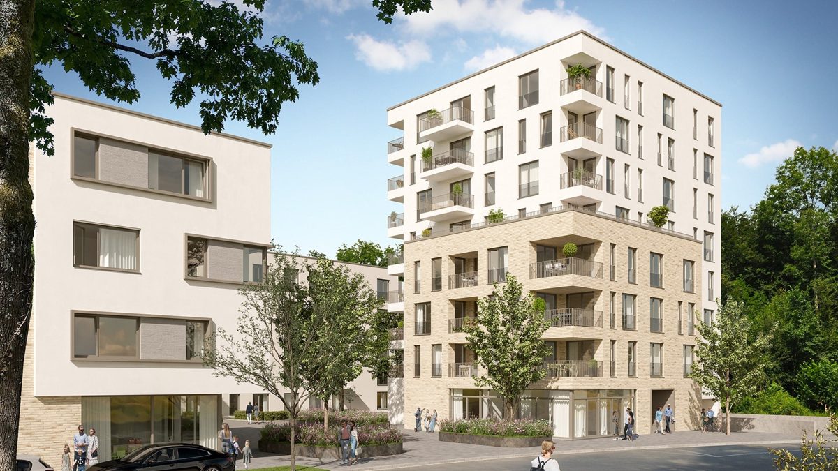 Immobilienangebot - Karlsruhe / Waldstadt - Rest & Gewerbe - Ihr neuer Standort in der Waldstadt: Hochwertige Gewerbefläche für soziale Einrichtung im Neubau