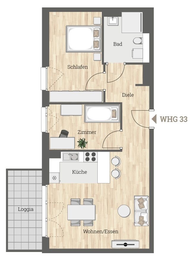 Immobilienangebot - Rheinstetten / Mörsch - Wohnungen - ACTIV-PLAZA - Leben und Wohnen in der Neuen Stadtmitte Rheinstetten