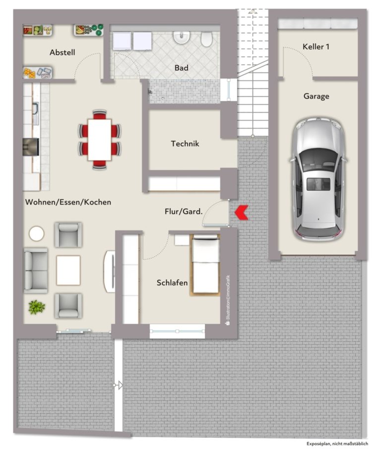 Immobilienangebot - Malsch - Wohnen & Anlage - Nachhaltig wohnen auf höchstem Niveau - Exklusive Doppelhaushälfte mit Einliegerwohnung