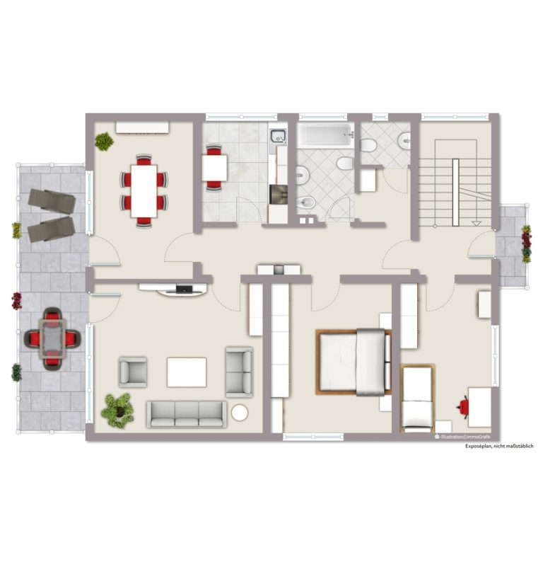 Immobilienangebot - Waldbronn / Reichenbach - Wohnen & Anlage - Mehrgenerationen leicht gemacht: Zweifamilienhaus mit zwei Garagen in beliebter Wohnlage