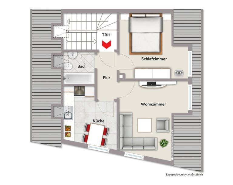 Immobilienangebot - Karlsbad / Langensteinbach - Wohnen & Anlage - Zwei Wohnungen, eine Investition: Vermietetes 2-Familien-Wohnhaus ideal für Kapitalanleger