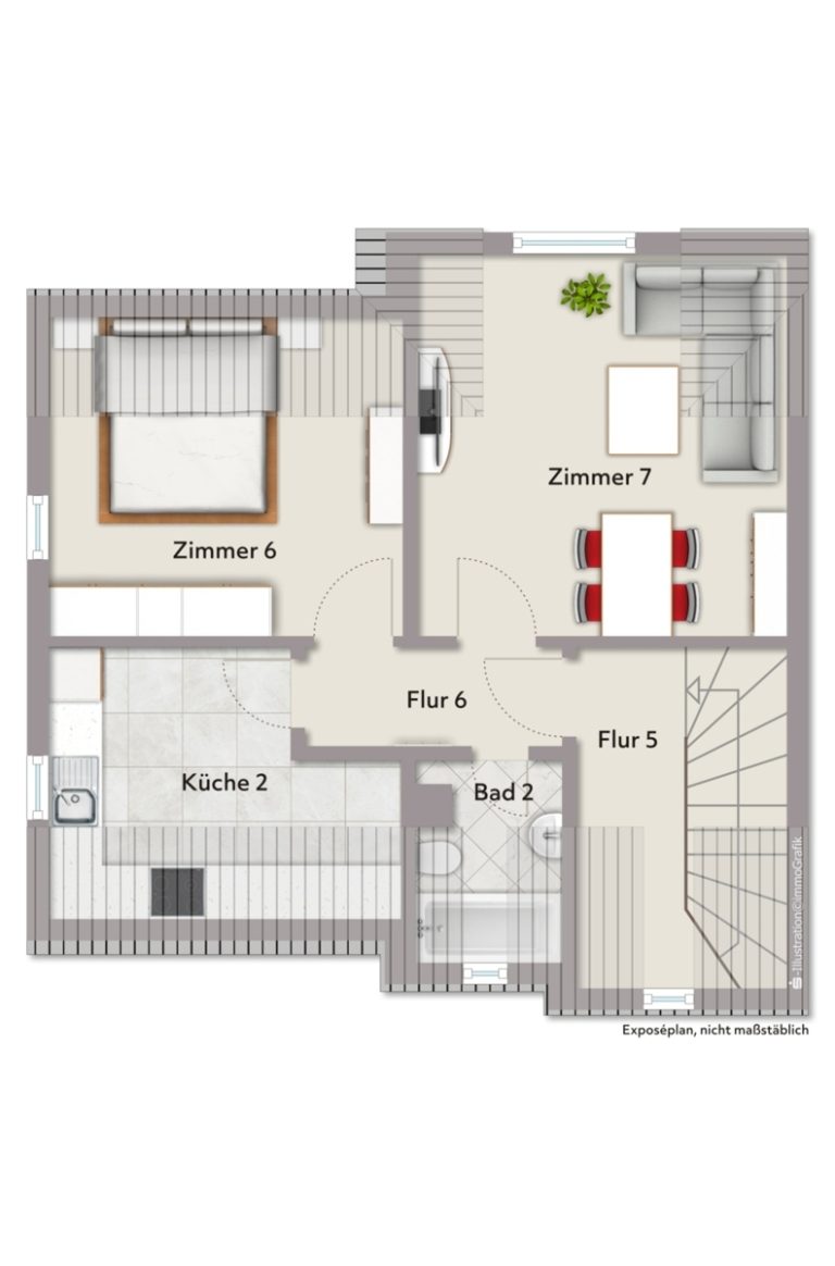 Immobilienangebot - Waldbronn / Reichenbach - Wohnen & Anlage - Wohlfühlen auf mehreren Etagen: Charmantes Einfamilienhaus mit Terrasse, Garten und Garage!