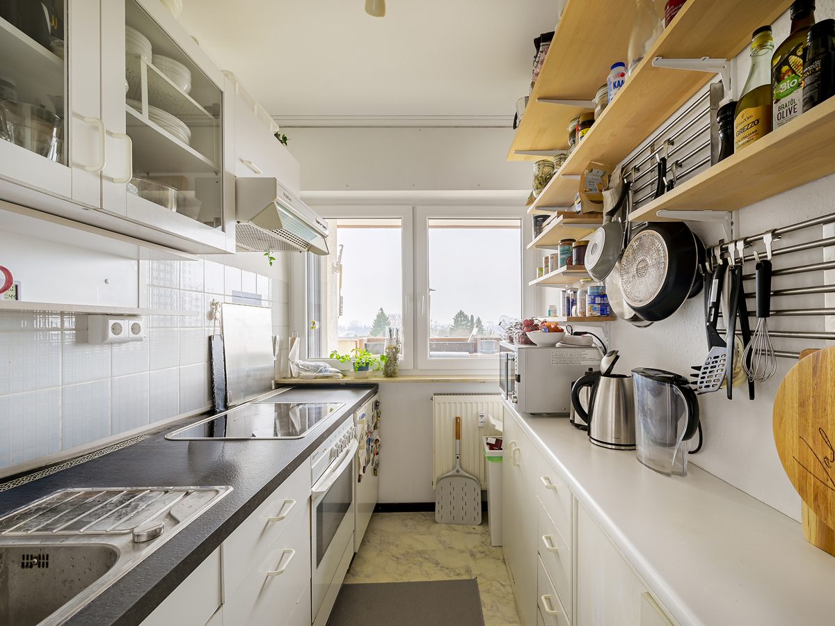 Küche Immobilienangebot - Ettlingen - Wohnungen - Gepflegte 2-Zimmer-Eigentumswohnung in gefragter Mieterlage