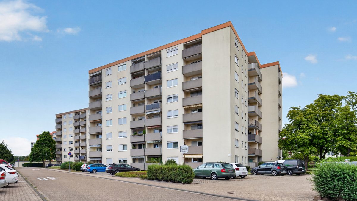 Ansicht Immobilienangebot - Eggenstein-Leopoldshafen / Leopoldshafen - Wohnungen - Flexibel wohnen mit Potenzial: 3,5- oder 4-Zimmer-Eigentumswohnung, entscheiden Sie selbst!
