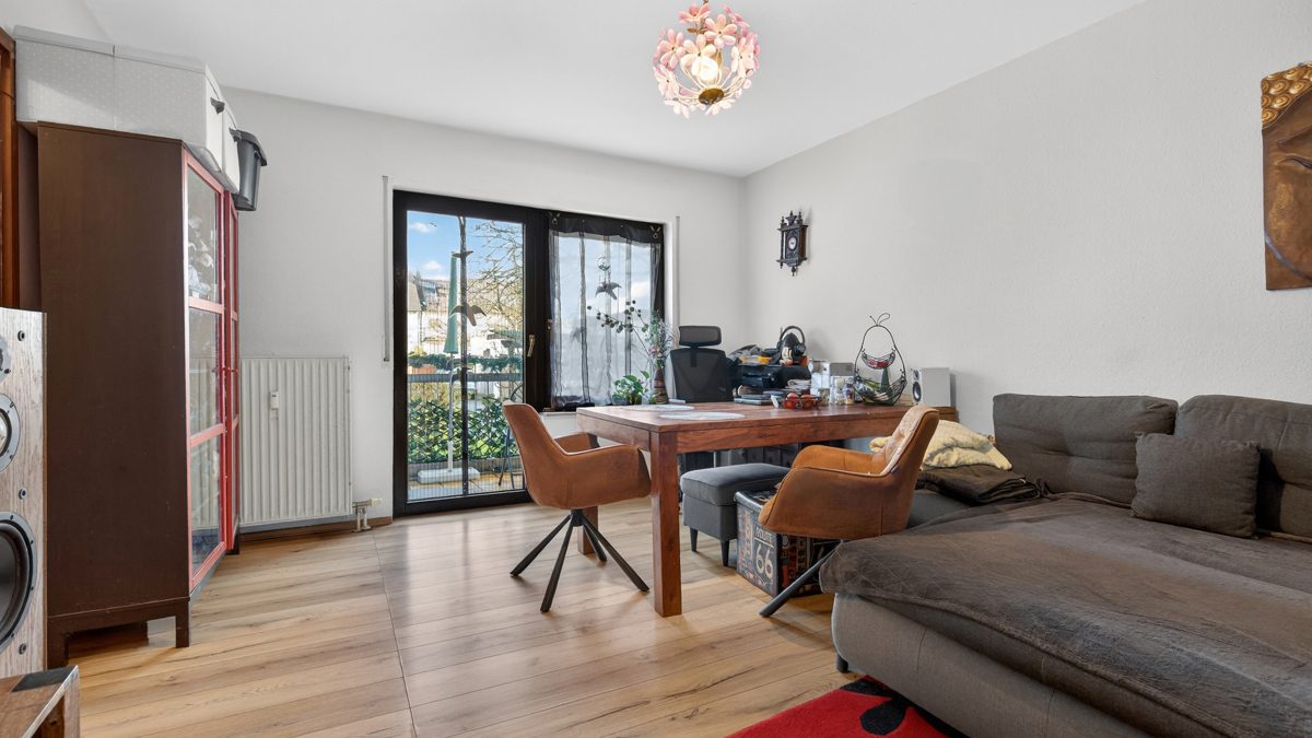 Immobilienangebot - Karlsruhe / Durlach-Aue - Wohnungen - Sichere Kapitalanlage: Vermietete 2-Zimmer-Wohnung mit Balkon in Karlsruhe-Durlach