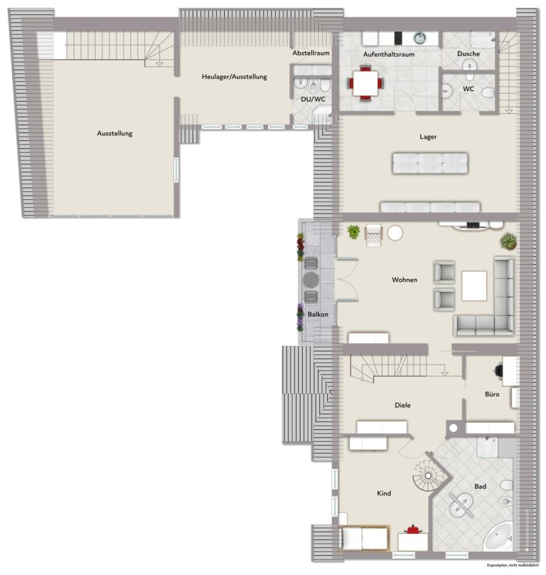 Immobilienangebot - Malsch - Wohnen & Anlage - Platz für Ihr Unternehmen und Ihre Familie – Vielseitiges Anwesen mit Werkstatt und Garage