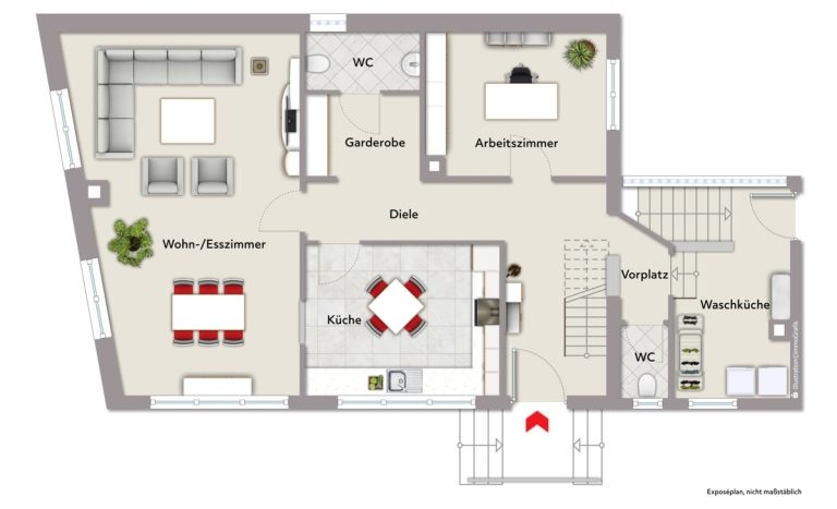 Immobilienangebot - Karlsbad / Mutschelbach - Wohnen & Anlage - Attraktive Kapitalanlage: Großzügiges Haus mit weitläufigem Grundstück und Scheune
