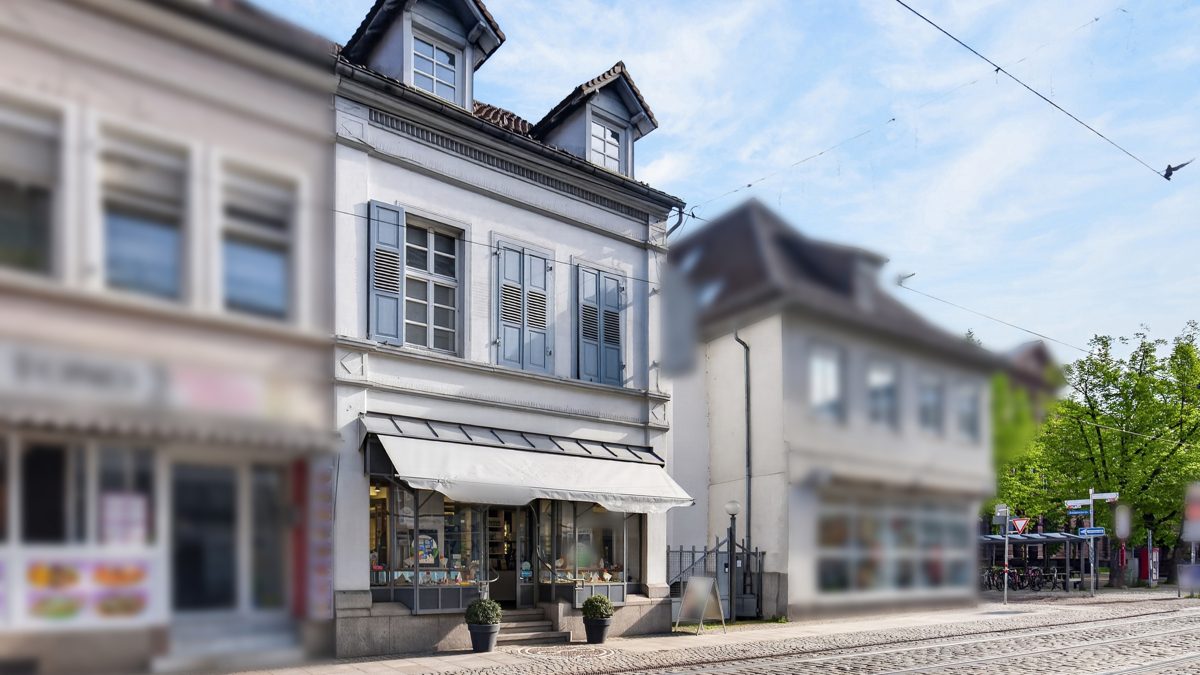 Immobilienangebot - Karlsruhe / Durlach - Wohnen & Anlage - Einzigartiges Wohn- und Geschäftshaus mit historischem Liebhabercharakter im Herzen von Durlach!