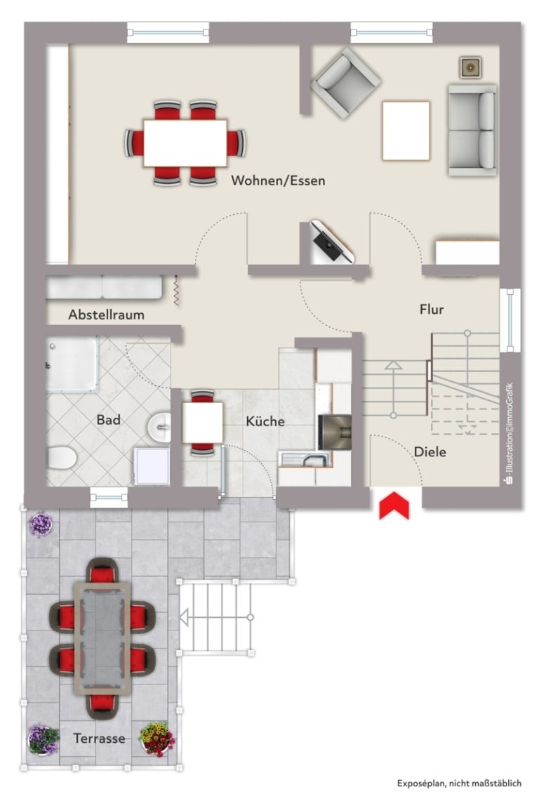 Immobilienangebot - Philippsburg / Rheinsheim - Wohnen & Anlage - Haus mit Charakter: Großes Grundstück, Nebengebäude & Ausbaupotenzial