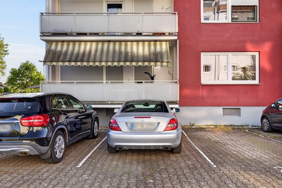 Immobilienangebot - Oberhausen-Rheinhausen - Wohnungen - Kompakte 1-Zimmer-Wohnung mit Außenstellplatz und Gestaltungspotenzial
