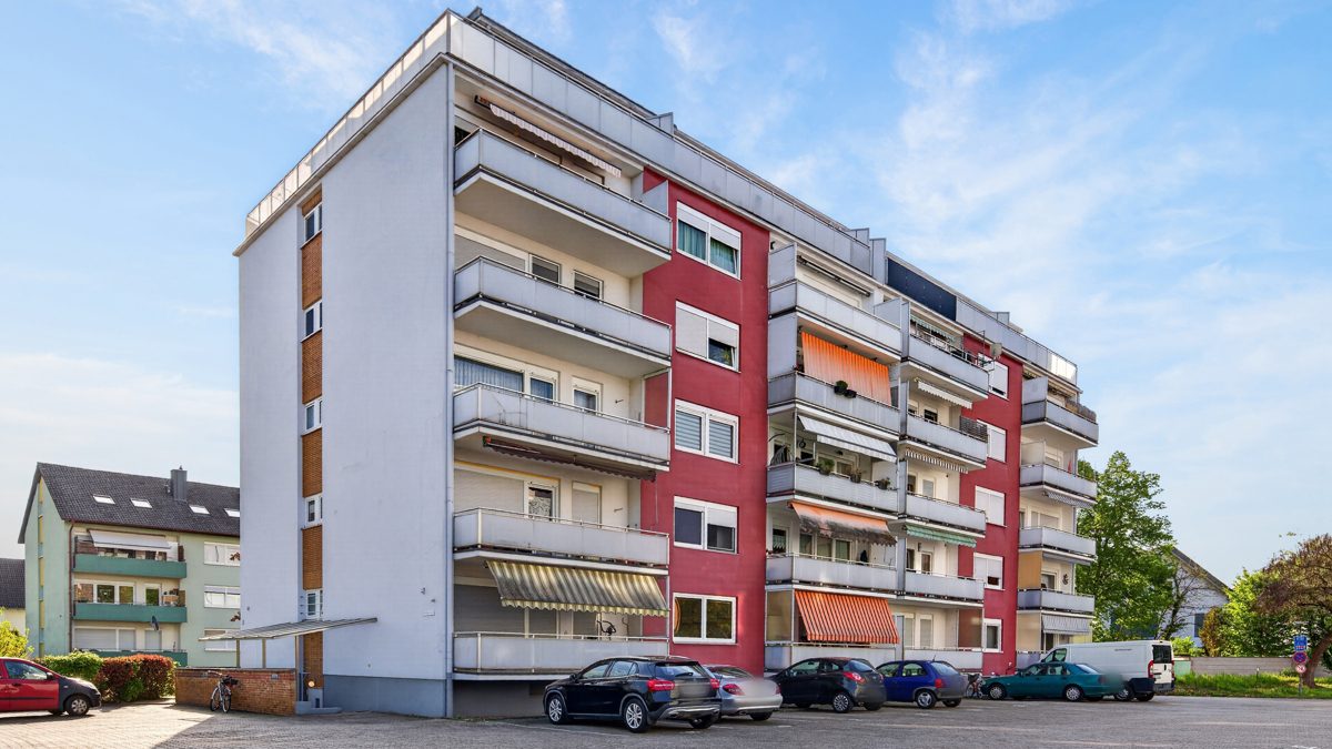 Immobilienangebot - Oberhausen-Rheinhausen - Wohnungen - Kompakte 1-Zimmer-Wohnung mit Außenstellplatz und Gestaltungspotenzial
