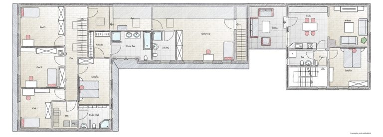 Immobilienangebot - Linkenheim-Hochstetten / Hochstetten - Wohnen & Anlage - Projektimmobilie mit Zukunft: Entkerntes Einfamilienhaus mit großem Grundstück und Bauvoranfrage!