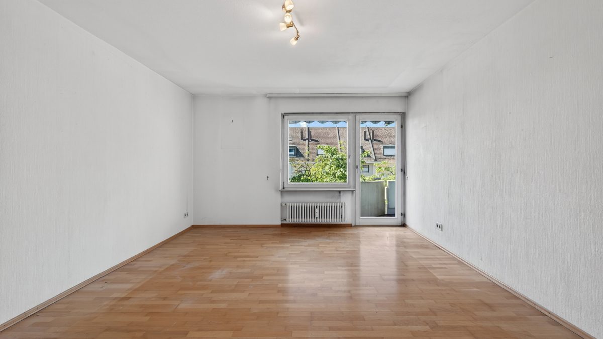 Immobilienangebot - Karlsruhe / Nordweststadt - Wohnungen - 4-Zimmer-Wohnung mit Balkon & Loggia: Großzügiges Wohnen mit Grünblick in Karlsruhe