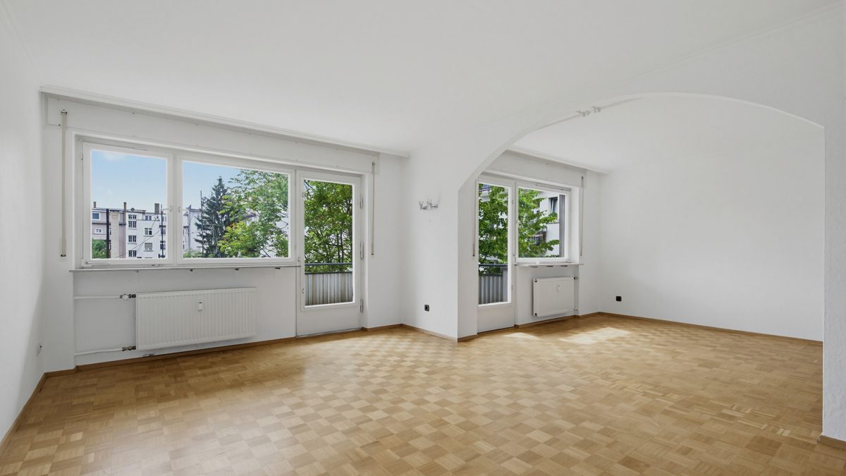 Immobilienangebot - Karlsruhe / Südweststadt - Wohnungen - Sofort bezugsfrei! Interessante 2-3-Zimmer-Eigentumswohnung in bester Lage der Südweststadt