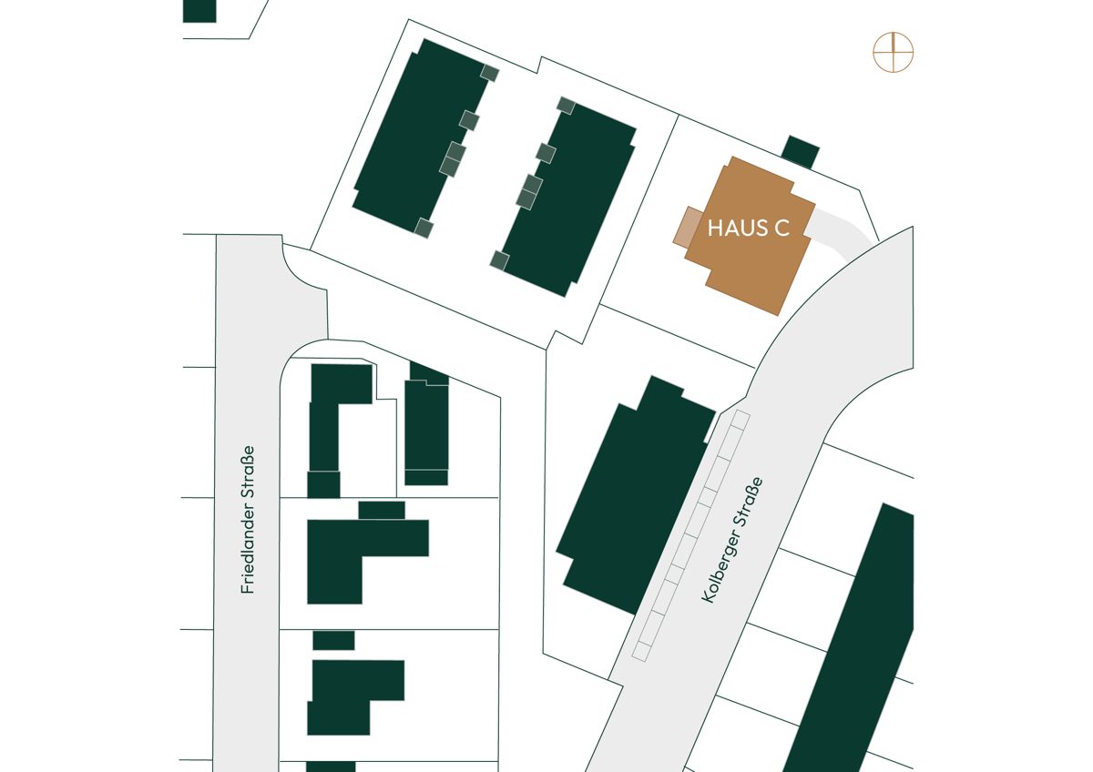 Immobilienangebot - Karlsruhe / Waldstadt - Wohnungen - Ansprechende Neubau-3-Zimmer-Wohnung mit Loggia in der schönen Waldstadt