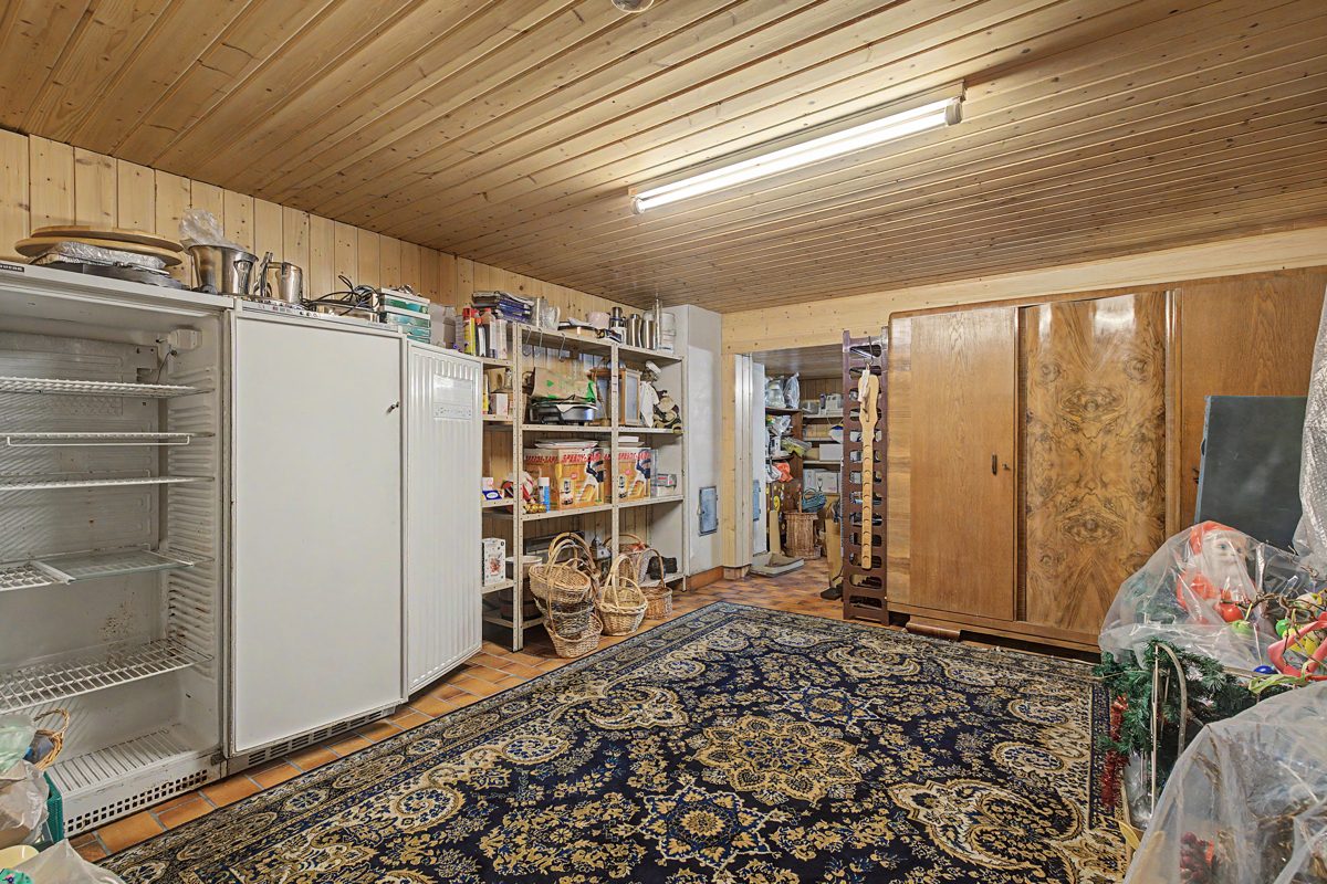Vorratsraum im Untergeschoss Immobilienangebot - Philippsburg - Wohnen & Anlage - Charmantes Familienhaus mit Garten, Kaminzimmer und viel Platz zum Wohlfühlen
