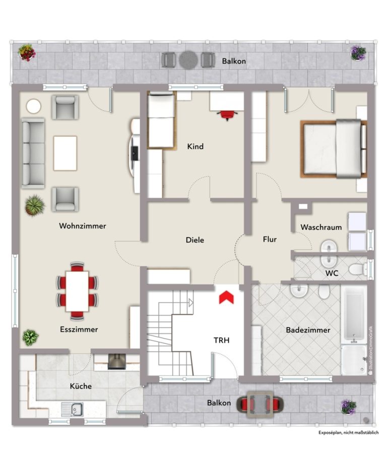 Immobilienangebot - Oberhausen-Rheinhausen / Rheinhausen - Wohnen & Anlage - Ein Haus, viele Möglichkeiten – wohnen, vermieten oder beides verbinden