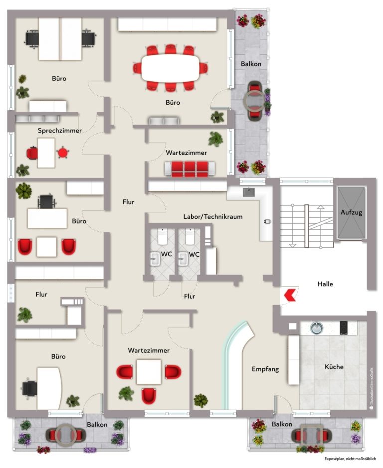 Immobilienangebot - Karlsruhe / Südweststadt - Rest & Gewerbe - Seltene Chance: Großzügige Gewerbeeinheit mit vielseitigen Nutzungsmöglichkeiten in Top-Lage!